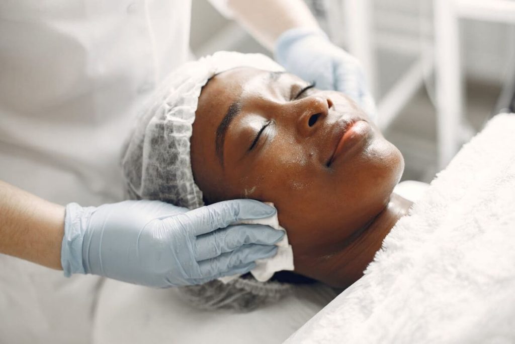 soins esthétiques du visage